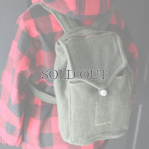 画像5: DEAD STOCK  / Slow Stone Wool remake backpack（ ウール リメイク バッグパック / フランス軍）