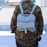 DEAD STOCK  / Slow Stone Wool remake backpack（ ウール リメイク バッグパック / フィンランド軍）