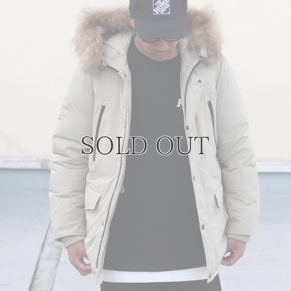 画像3: 小松精錬撥水ナイロン 脱着ファー付マウンテン　ダウンジャケット 【送料無料】 / Audience 