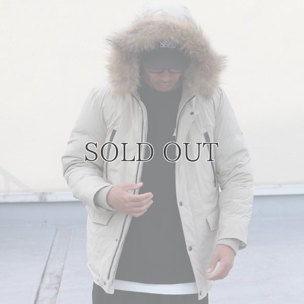 画像4: 小松精錬撥水ナイロン 脱着ファー付マウンテン　ダウンジャケット 【送料無料】 / Audience 