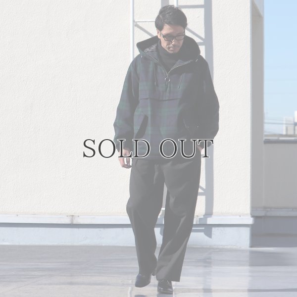 画像4: チェック柄 メルトン サーモライトアノラックパーカー / Audience