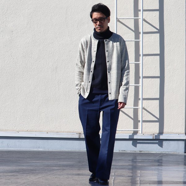 画像5: 【RE PRICE/価格改定】度詰裏毛スナップボタンジャケット【MADE IN JAPAN】『日本製』/ Upscape Audience