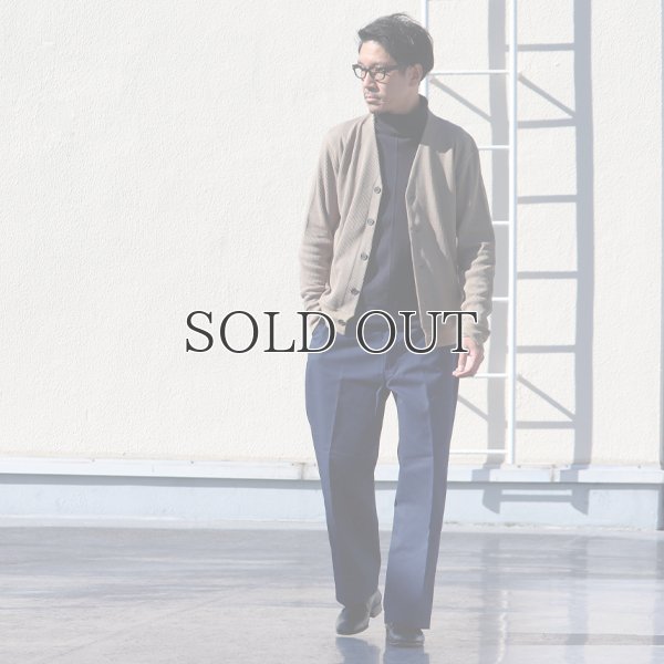 画像6: 度詰ワッフルモックVネック長袖カーディガン【MADE IN JAPAN】『日本製』/ Upscape Audience