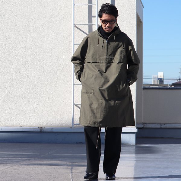 画像5: ムラバックサテン ストレッチ アノラックロングコート 【送料無料】『日本製』/ Upscape Audience