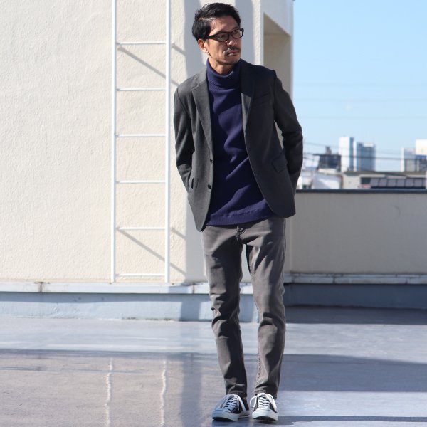 画像4: 【RE PRICE/価格改定】シルケットモックミラノリブ 2B テーラードジャケット Audience