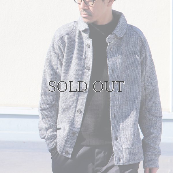 画像3: ブリティッシュ鹿の子ショールカラーブルゾン【MADE IN JAPAN】『日本製』/ Upscape Audience