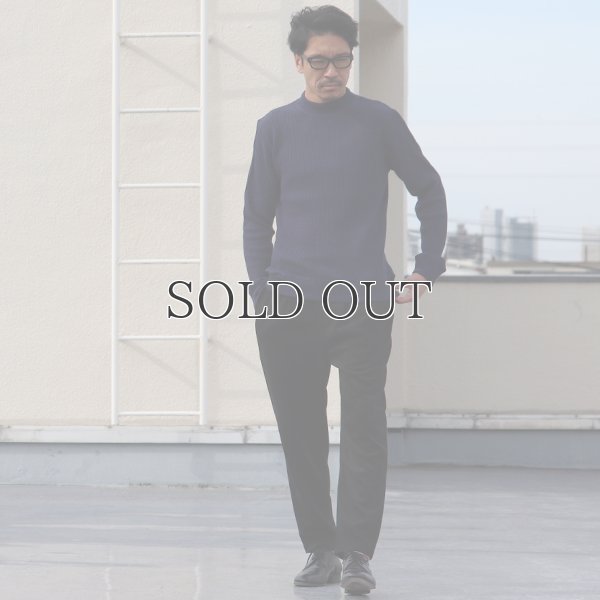 画像6: BIGワッフルモックネック長袖ニットソー【MADE IN JAPAN】『日本製』/ Upscape Audience