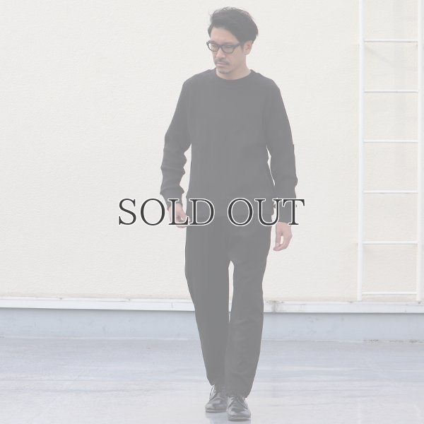 画像6: アメリカンドライワッフル×リブ エルボーパッチニット【MADE IN JAPAN】『日本製』 / Upscape Audience