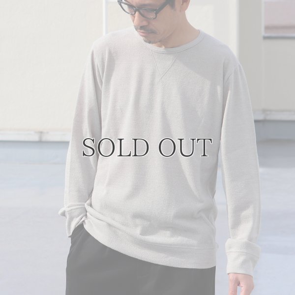 画像3: 9Gスパンニットソークルーネック長袖ガゼットスウェット【MADE IN JAPAN】『日本製』/ Upscape Audience