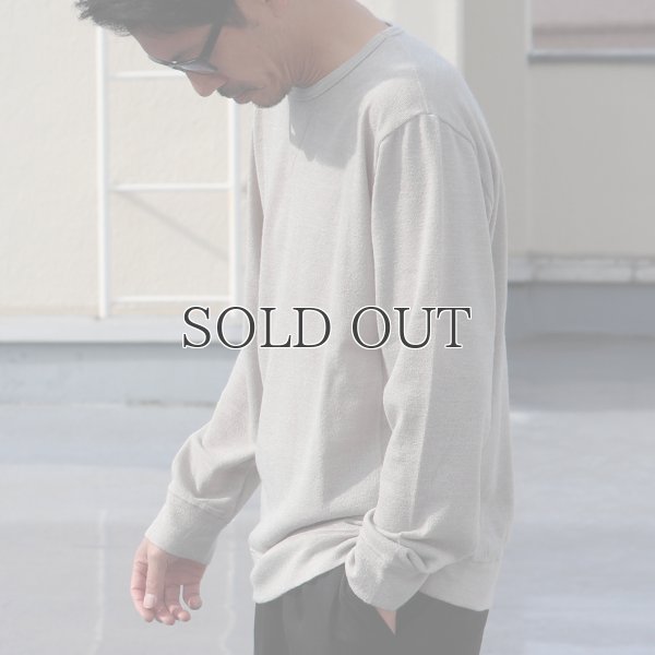 画像5: 9Gスパンニットソークルーネック長袖ガゼットスウェット【MADE IN JAPAN】『日本製』/ Upscape Audience