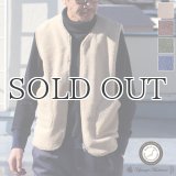 ソフトタッチ ボアフリース Vネック ZIP ベスト【MADE IN JAPAN】『日本製』/ Upscape Audience