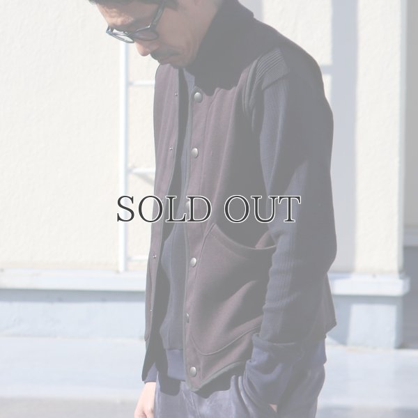 画像4: 【ボンバーヒート】爆暖TWEED スナップベスト『日本製』【MADE IN JAPAN】 / Upscape Audience