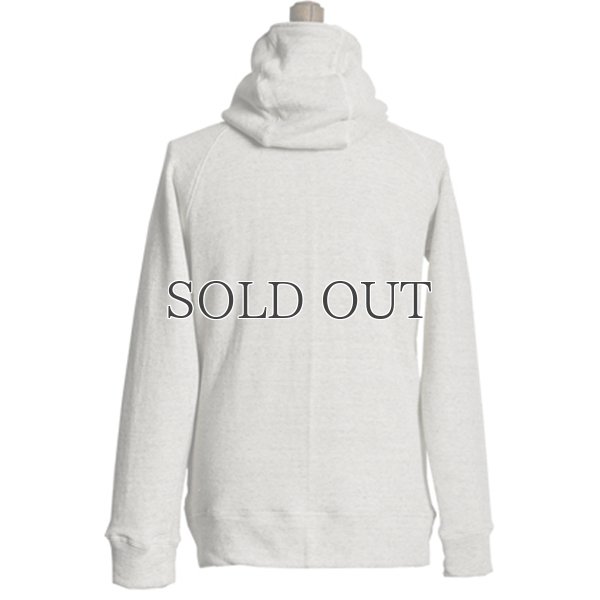 画像10: mix杢裏毛3ボタンスタンドカラーフードジップパーカー【MADE IN JAPAN】 【送料無料】 / Upscape Audience