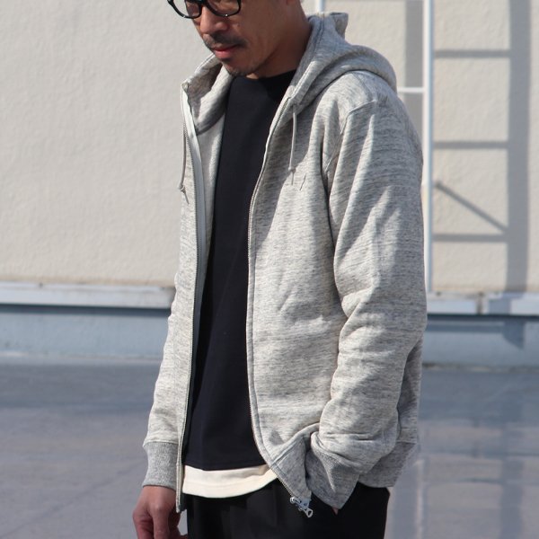 画像8: 【RE PRICE/価格改定】度詰裏毛フードスタンドブルゾン 【MADE IN JAPAN】『日本製』/ Upscape Audience