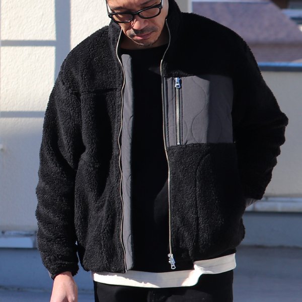 画像3: 【Lanificio Becagli（ベッカリー）】トスカーナボア レトロZ ジャケット【MADE IN JAPAN】『日本製』【送料無料】/ Upscape Audience