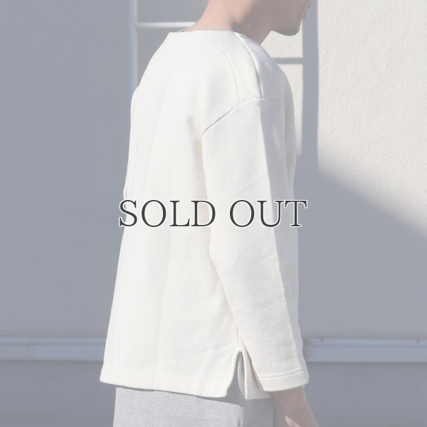 画像4: 30/7ヴィンテージ裏毛 ボートネック 袖ポケ付 スウェット【MADE IN JAPAN】『日本製』 / Upscape Audience