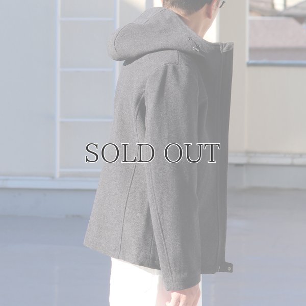 画像6: 840gピュアウールメルトンマウンテニアフードジャケット 【送料無料】 / Audience