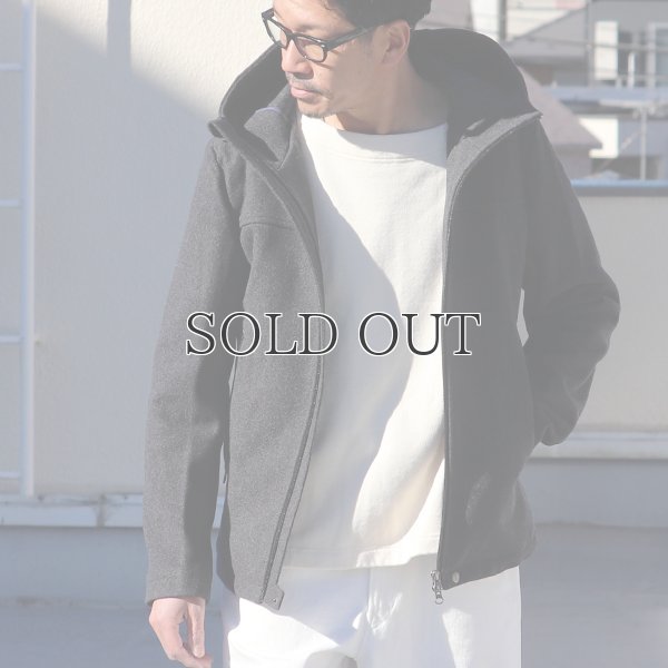 画像7: 840gピュアウールメルトンマウンテニアフードジャケット 【送料無料】 / Audience