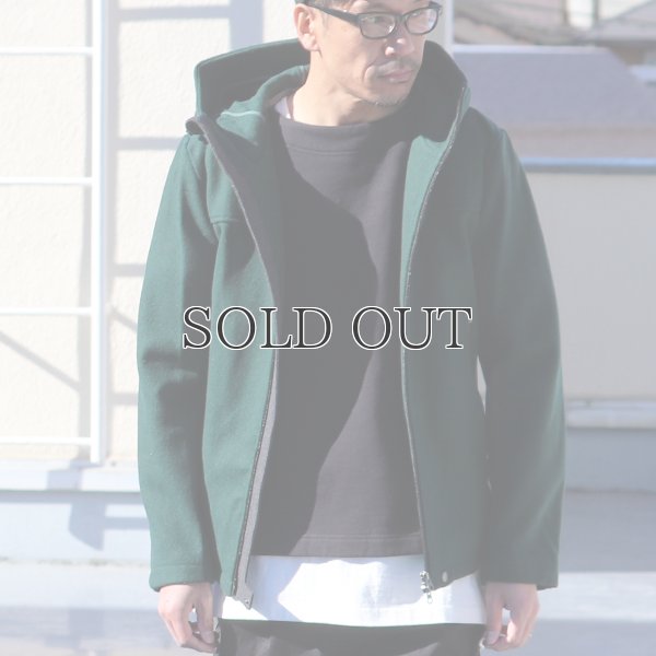 画像9: 840gピュアウールメルトンマウンテニアフードジャケット 【送料無料】 / Audience