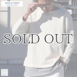 30/7ヴィンテージ裏毛 ボートネック 袖ポケ付 スウェット【MADE IN JAPAN】『日本製』 / Upscape Audience