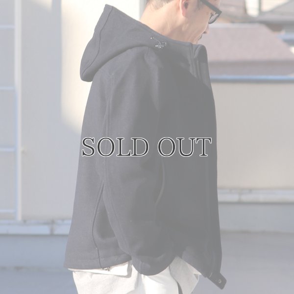 画像5: 840gピュアウールメルトンマウンテニアフードジャケット 【送料無料】 / Audience