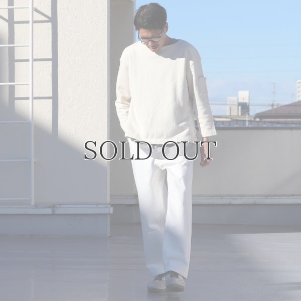 画像7: 30/7ヴィンテージ裏毛 ボートネック 袖ポケ付 スウェット【MADE IN JAPAN】『日本製』 / Upscape Audience