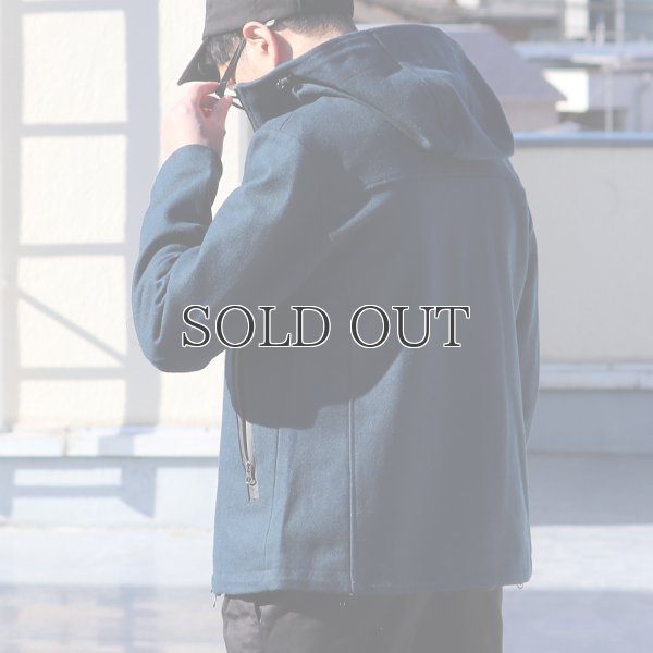 画像6: 840gピュアウールメルトンマウンテニアフードジャケット 【送料無料】 / Audience