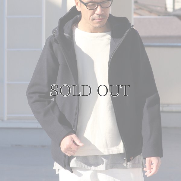 画像6: 840gピュアウールメルトンマウンテニアフードジャケット 【送料無料】 / Audience