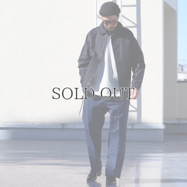 画像7: ヨコムラバックサテン アシンメトリーコーチジャケット 『日本製』/ Upscape Audience