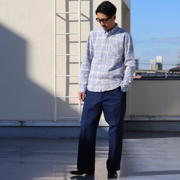 画像8: 【価格改定/RE PRICE】フランネルチェックチビ衿ボタンダウン長袖_Shirts【MADE IN JAPAN】『日本製』/ Upscape Audience