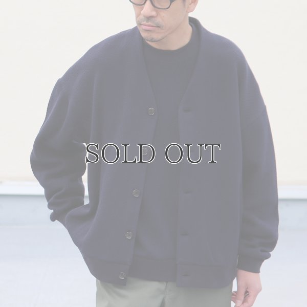 画像3: ローゲージストレッチ カノコダブルフェイス（15オンス）カーディガン【MADE IN JAPAN】『日本製』 / Upscape Audience