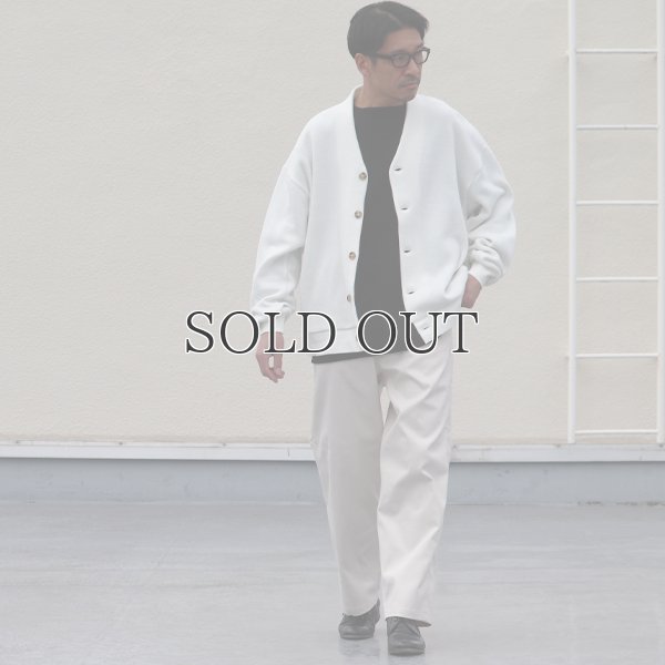 画像9: ローゲージストレッチ カノコダブルフェイス（15オンス）カーディガン【MADE IN JAPAN】『日本製』 / Upscape Audience