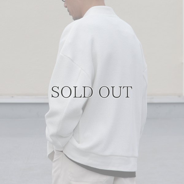 画像8: ローゲージストレッチ カノコダブルフェイス（15オンス）カーディガン【MADE IN JAPAN】『日本製』 / Upscape Audience