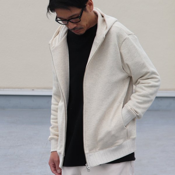 画像9: 30/8 吊り裏毛 スタンド フードZIPパーカー【MADE IN JAPAN】【送料無料】『日本製』 / Upscape Audience