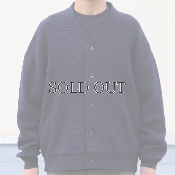 画像19: ローゲージストレッチ カノコダブルフェイス（15オンス）カーディガン【MADE IN JAPAN】『日本製』 / Upscape Audience