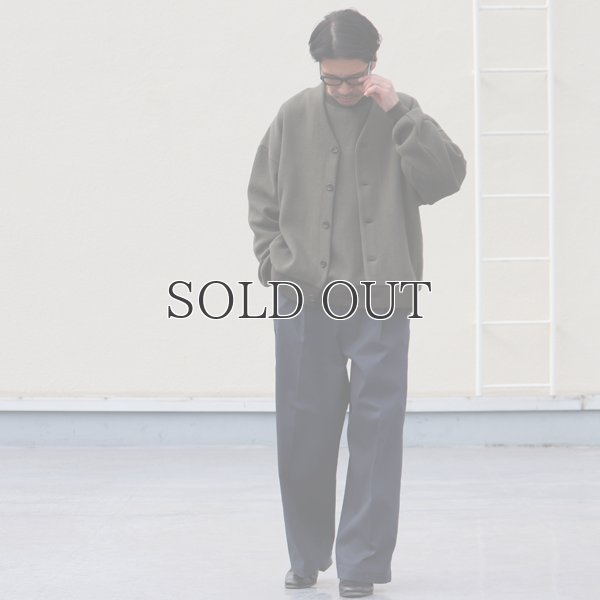 画像17: ローゲージストレッチ カノコダブルフェイス（15オンス）カーディガン【MADE IN JAPAN】『日本製』 / Upscape Audience