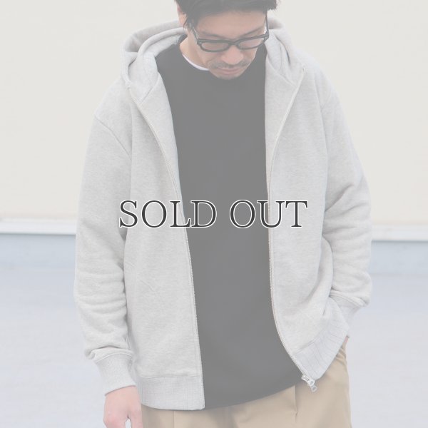 画像3: 30/8 吊り裏毛 スタンド フードZIPパーカー【MADE IN JAPAN】【送料無料】『日本製』 / Upscape Audience