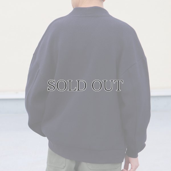 画像4: ローゲージストレッチ カノコダブルフェイス（15オンス）カーディガン【MADE IN JAPAN】『日本製』 / Upscape Audience