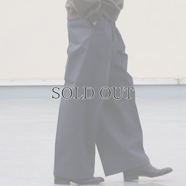 画像16: CAVE カツラギ 1タックワイドパンツ / Audience