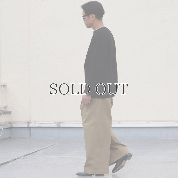 画像5: CAVE カツラギ 1タックワイドパンツ / Audience