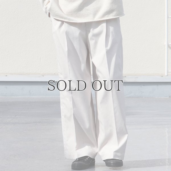 画像7: CAVE カツラギ 1タックワイドパンツ / Audience
