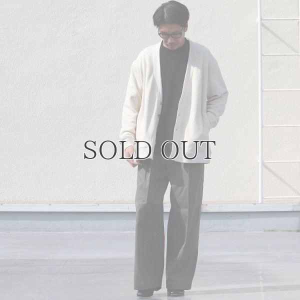 画像13: CAVE カツラギ 1タックワイドパンツ / Audience