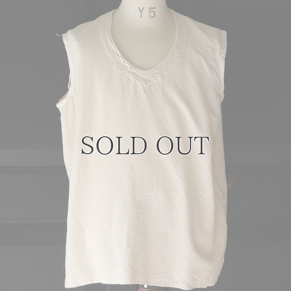 画像14: DEAD STOCK / French army 50s Linen Vest(フランス軍 50年代 リネンベスト)