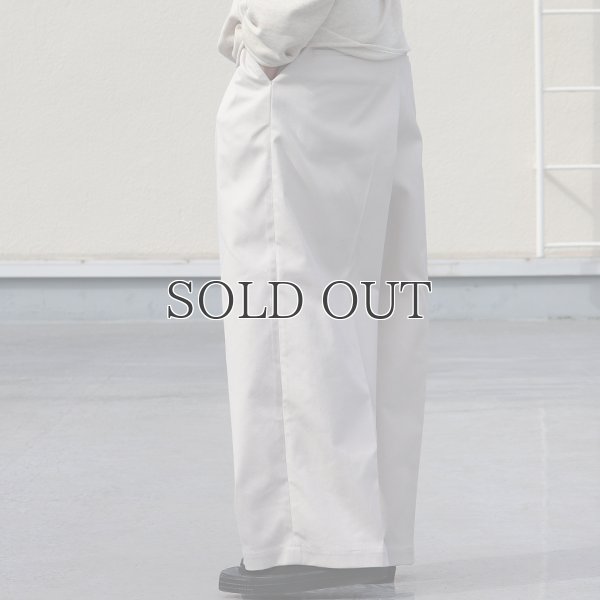 画像5: CAVE カツラギ 1タックワイドパンツ / Audience