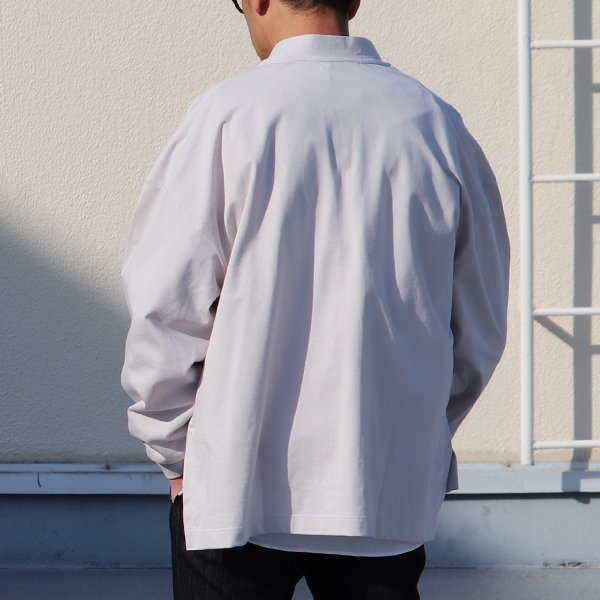 画像6: VORTEX 8オンス（MVS天竺）サイドスリット ボクシーAラインカーディガン【MADE IN JAPAN】『日本製』 / Upscape Audience