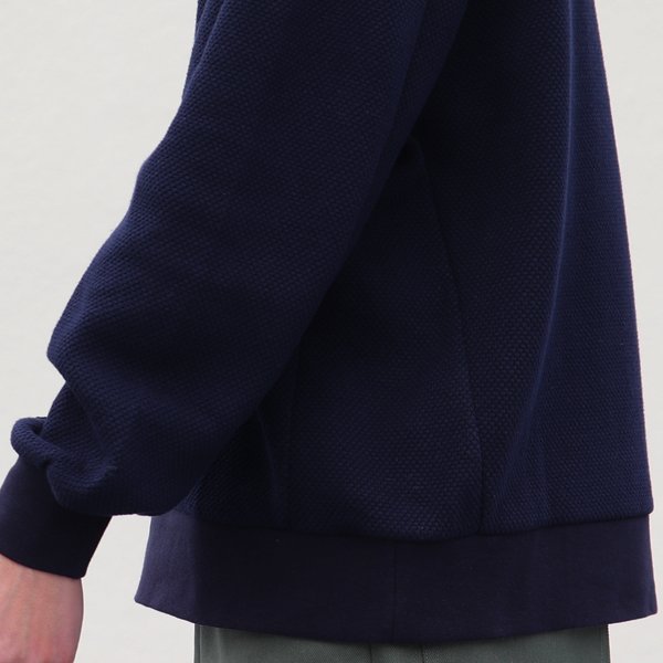 画像14: ローゲージストレッチ カノコダブルフェイス（15オンス）クルーネック スウェット【MADE IN JAPAN】『日本製』 / Upscape Audience