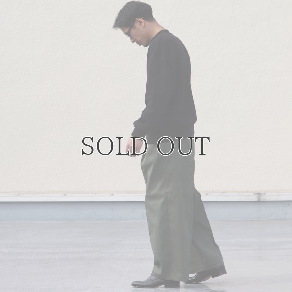 画像8: CAVE カツラギ 1タックワイドパンツ / Audience