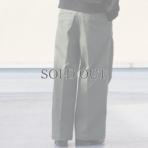 画像6: CAVE カツラギ 1タックワイドパンツ / Audience