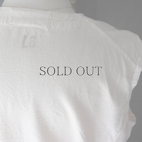 画像16: DEAD STOCK / French army 50s Linen Vest(フランス軍 50年代 リネンベスト)