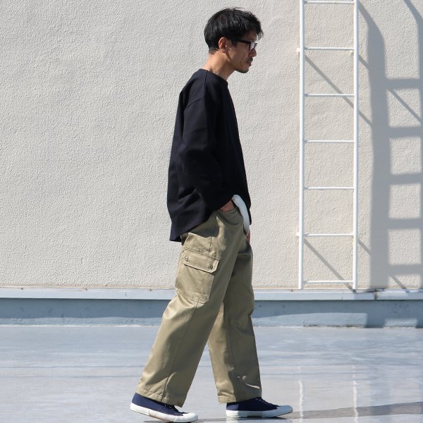 画像7: 30/2ウエポン M-85 スラックスカーゴ イージーパンツ【MADE IN JAPAN】『日本製』/ Upscape Audience